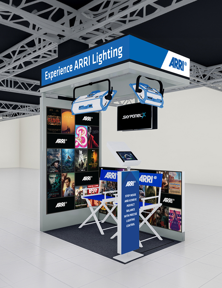 ARRI B&H in-store kiosk